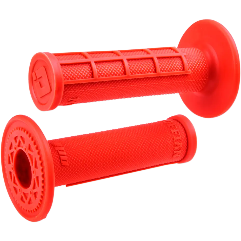 ODI Grips - Ruffian - Half Waffle - Fluorescent Orange H01RFFO