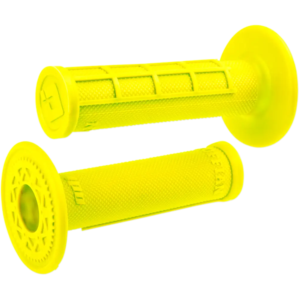 ODI Grips - Ruffian - Half Waffle - Fluorescent Yellow H01RFFY