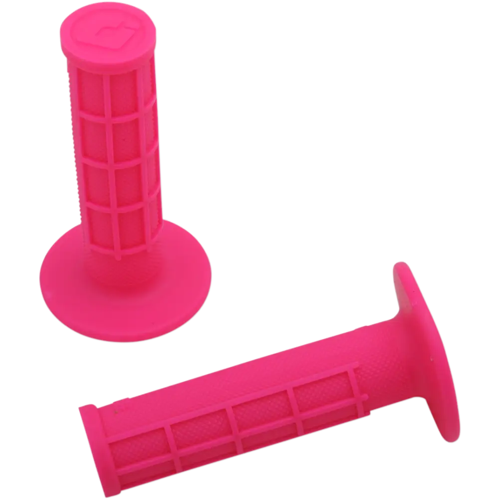 ODI Grips - Ruffian - Half Waffle - Pink H01RFP