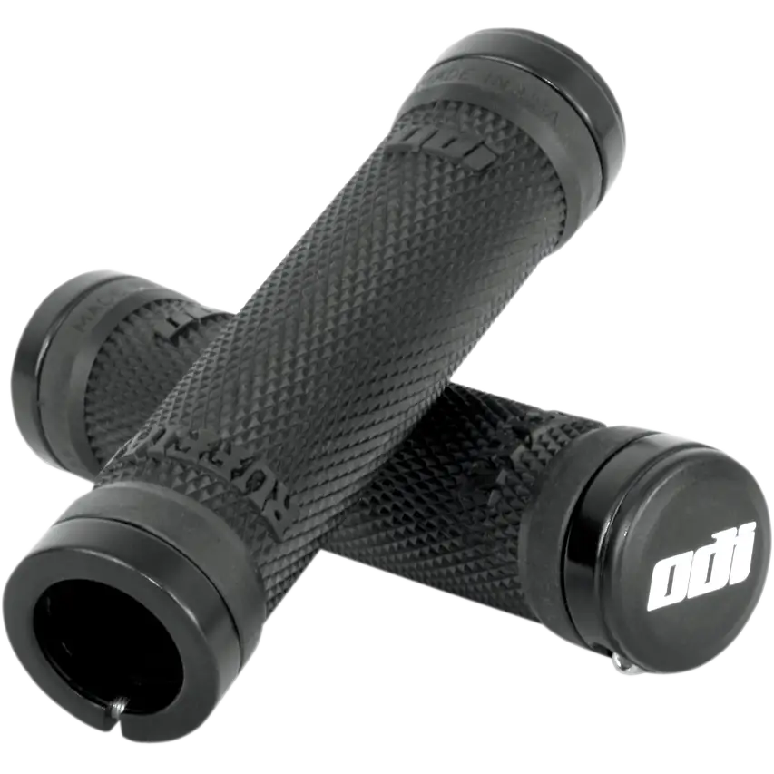 ODI Grips - Ruffian - No-Flange - Black L31RFB-S