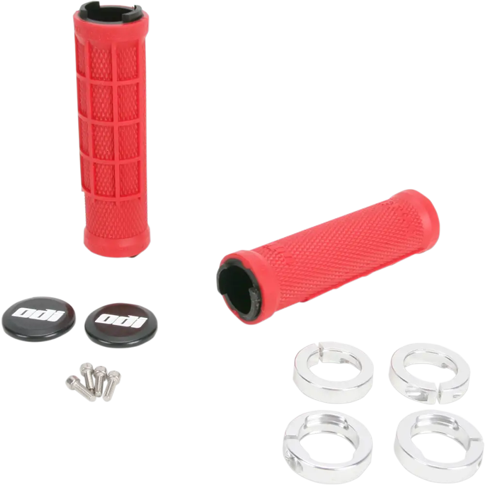 ODI Grips - Ruffian - Red L32RFR-S