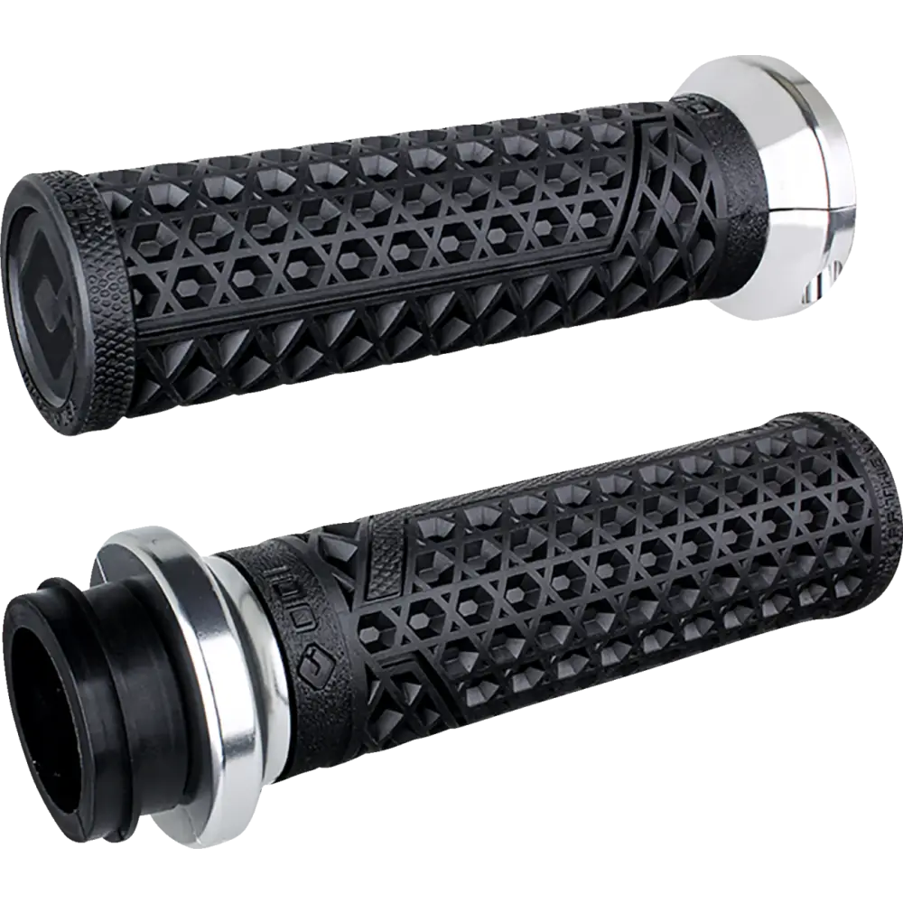 ODI Grips - Vans - Indian - Black/Silver V31VITWB-S
