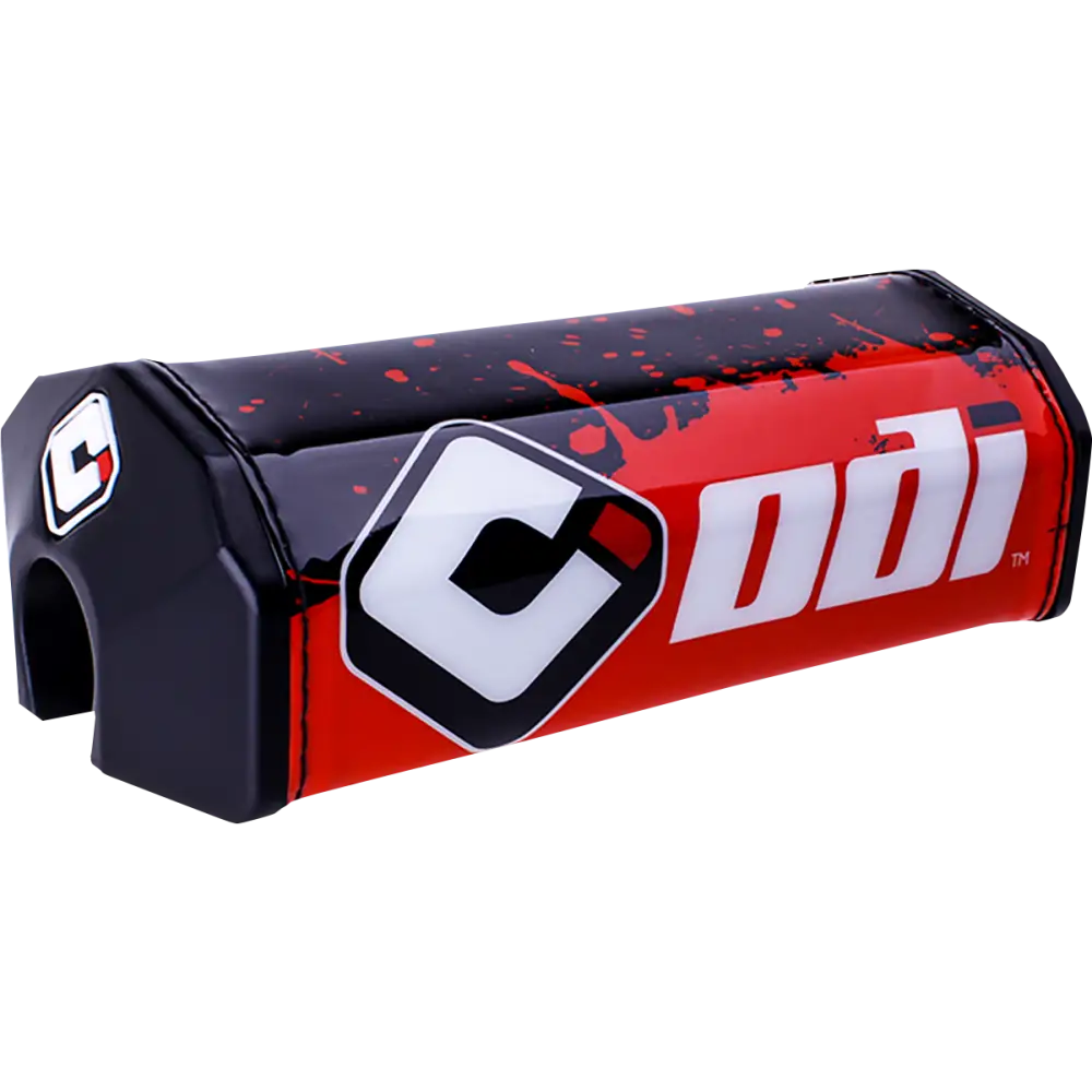 ODI Handlebar Pad - Oversized - Splatter - Red/Black H72BPS-RB