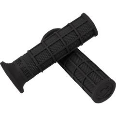 ODI Hart-Luck Signature Full-Waffle Slip-On Grips - Black V02FWB