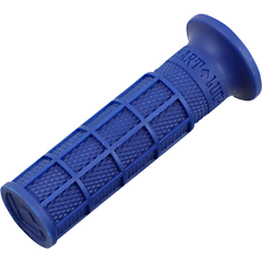 ODI Hart-Luck Signature Full-Waffle Slip-On Grips - Blue V02FWDU