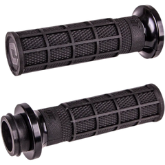 ODI Hart-Luck Signature V-Twin Lock-On* Grips - Cable - Black/Black V31HCW-BB-B