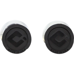 ODI Hart-Luck Signature V-Twin Lock-On* Grips - TBW - Black/Silver V31HTW-BB-S