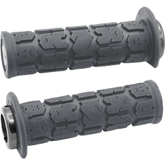 ODI Rogue 2.1 Lock-On Grips - ATV/PWC - Graphite/Silver J33RGH-S