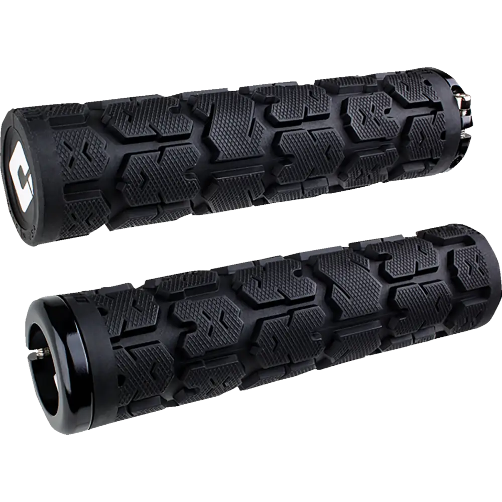 ODI Rogue 2.1 Lock-On Grips - PWC - Black/Black L33RGB-B