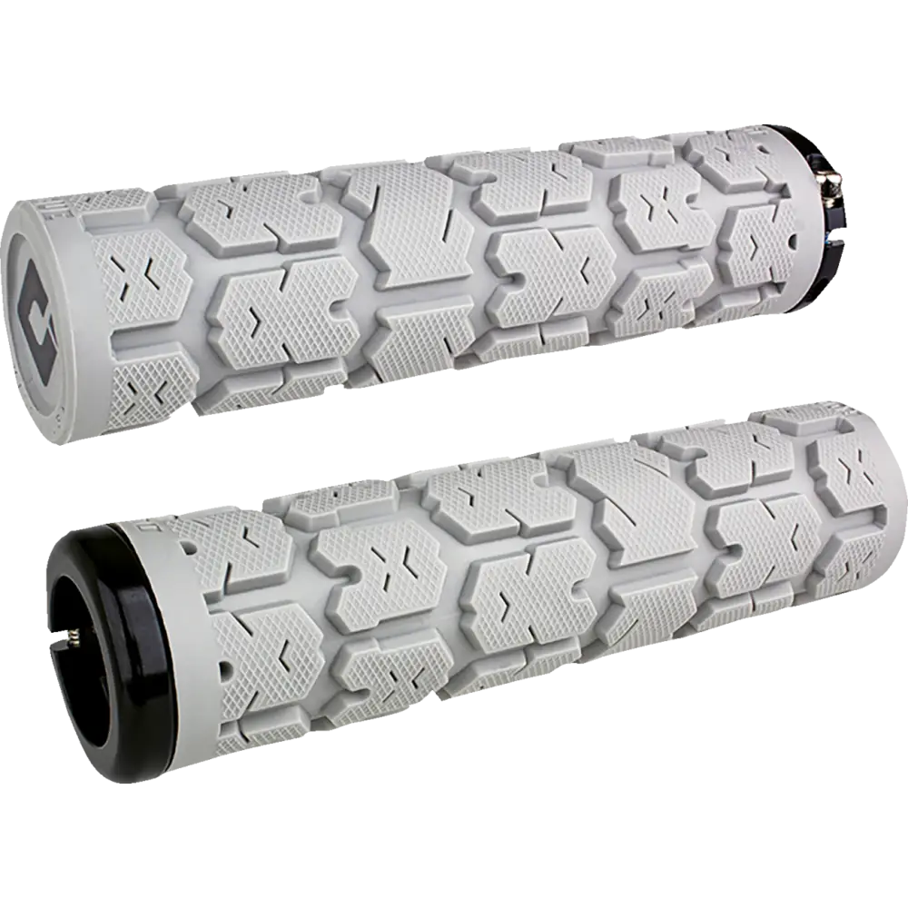 ODI Rogue 2.1 Lock-On Grips - PWC - Gray/Black L33RGG-B