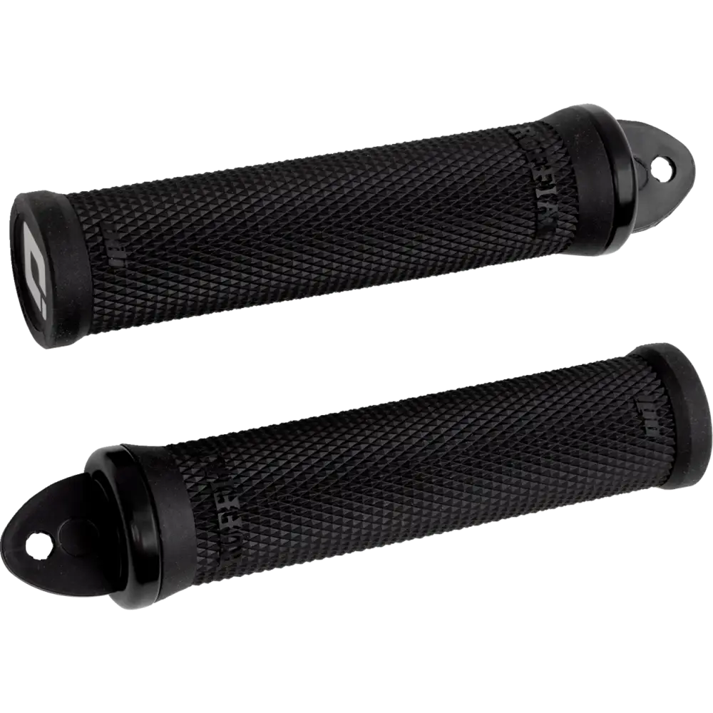 ODI Ruffian 2.1 Lock-On Grips - PWC - Black/Black L33RFB-B