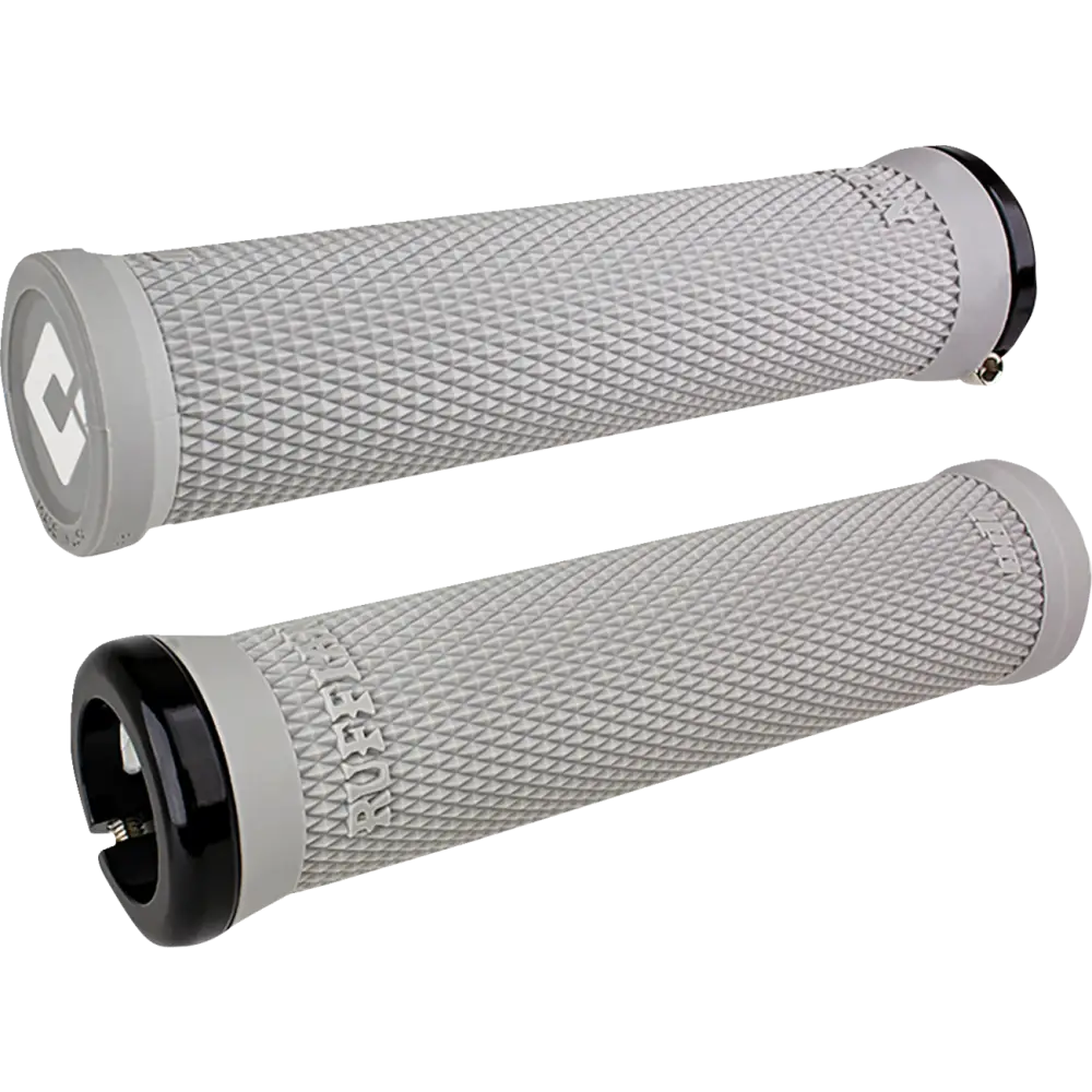 ODI Ruffian 2.1 Lock-On Grips - PWC - Gray/Black L33RFG-B