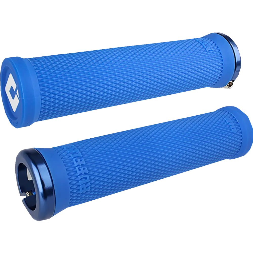 ODI Ruffian 2.1 Lock-On Grips - PWC - Medium Blue/Blue L33RFU-U