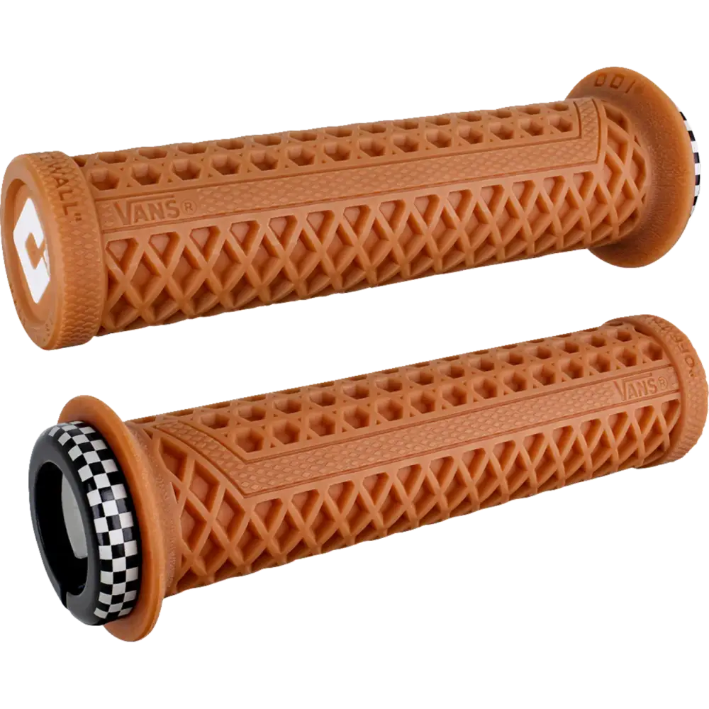 ODI Vans v2.1 Lock-On Grips - PWC - Gum/Black D33VNGR-BC