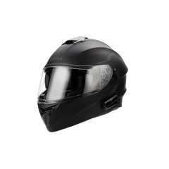 Outforce Full Face Helmet Bluetooth Matte Black 2x