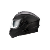 Outforce Full Face Helmet Bluetooth Matte Black 2x