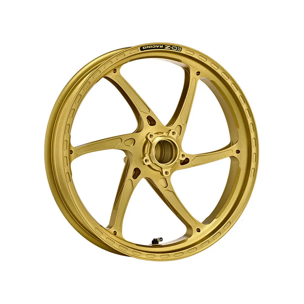 OZ GASS RS-A FORGED ALUMINUM FRONT WHEEL: SUZUKI HAYABUSA (ABS) (2014 + ) - Matte Gold - wheels