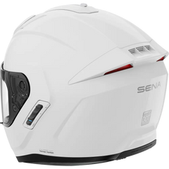 Phantom Ff Mesh Com Helmet Glossy White 2x