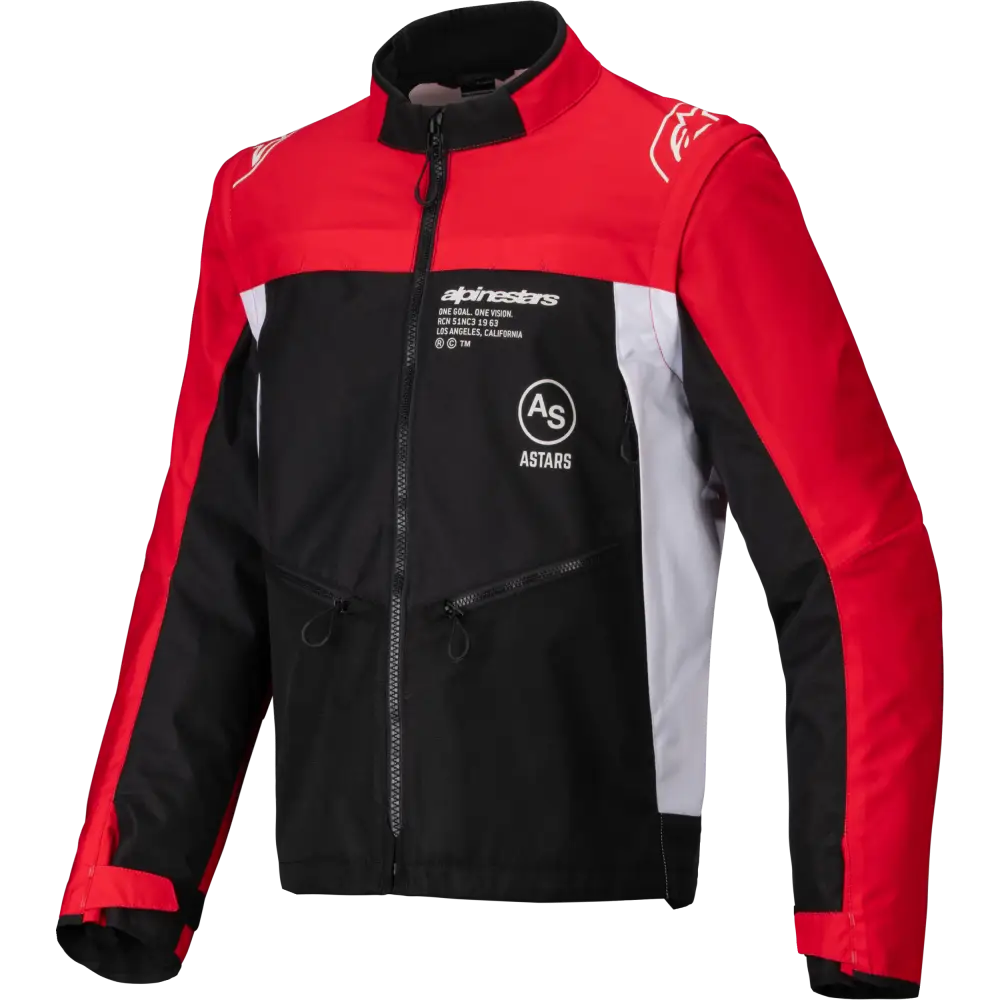 Pro Dura Jacket Black/Bright Red/White Lg