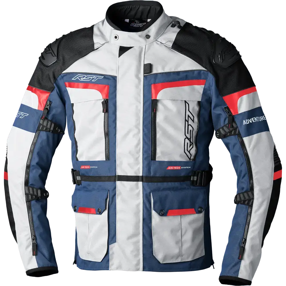 Pro Series Adventure X Ce Jacket Sil/Blu/Red Textile Sm