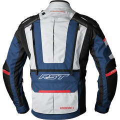 Pro Series Adventure X Ce Jacket Sil/Blu/Red Textile Sm