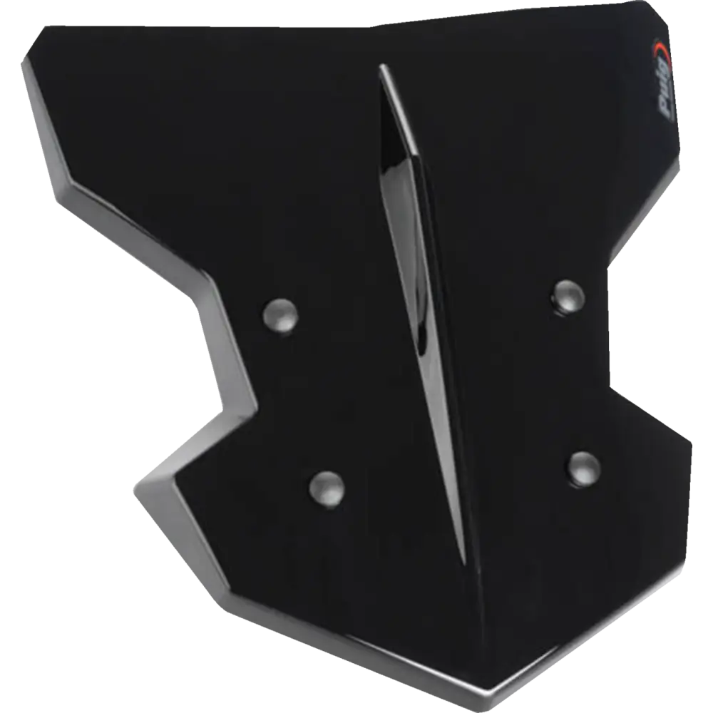PUIG HI-TECH PARTS Flanker Windshield - 14-3/4" - Black - MT-07/09 20337N