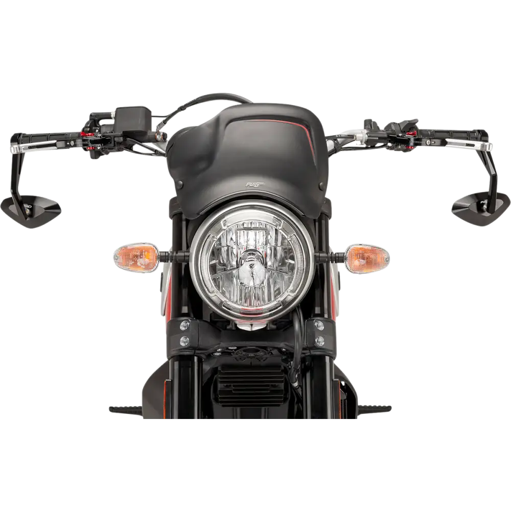 PUIG HI-TECH PARTS Mirror - Hi-Tech 4 - Side View - Diamond - Black 6994N