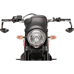 PUIG HI-TECH PARTS Mirror - Hi-Tech 4 - Side View - Diamond - Black 6994N