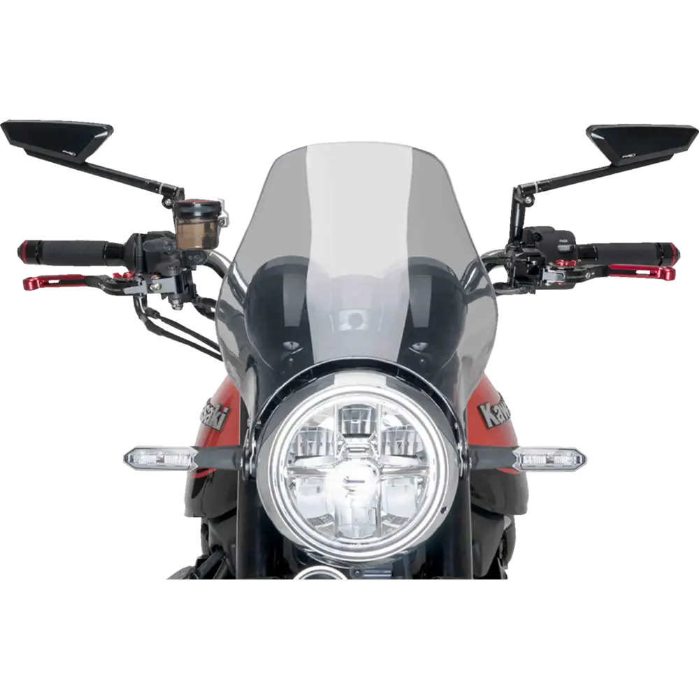 PUIG HI-TECH PARTS Naked Windshield - Smoke - Z900RS/SE 21347H