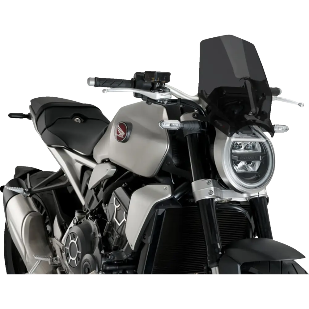 PUIG HI-TECH PARTS New Generation Sport Windshield - 13-1/2" - Dark Smoke - CB1000R 20862F