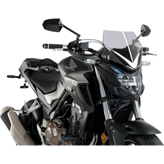 PUIG HI-TECH PARTS New Generation Sport Windshield - Smoke - CB500F 21412H