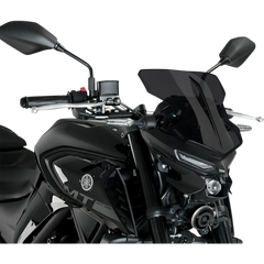 PUIG HI-TECH PARTS New Generation Windscreen - 11-3/4" - Dark Smoke - MT-03 20285F