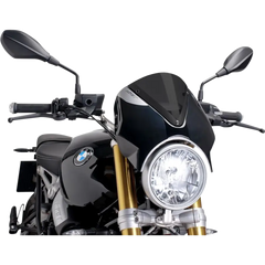 PUIG HI-TECH PARTS New Generation Windscreen - 11-3/4" - Dark Smoke - R9 7012F