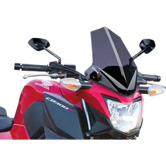 PUIG HI-TECH PARTS New Generation Windscreen - 11-5/8" - Smoke - CB300F 7655H