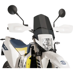 PUIG HI-TECH PARTS New Generation Windscreen - 13-3/4" - Dark Smoke - Husqvarna 701 9867F