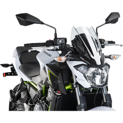 PUIG HI-TECH PARTS New Generation Windscreen - 13-3/8" - Clear - Kawasaki 9588W