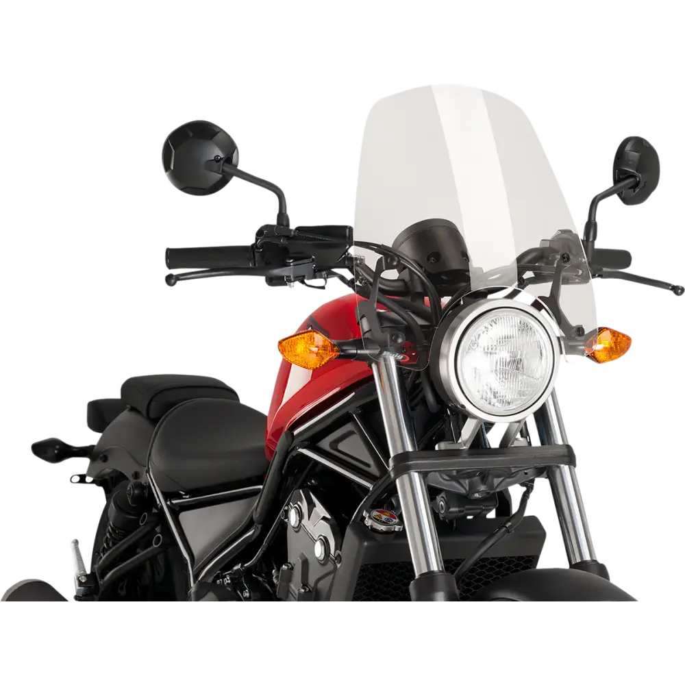 PUIG HI-TECH PARTS New Generation Windscreen - 16-1/2" - Clear - Honda 9462W