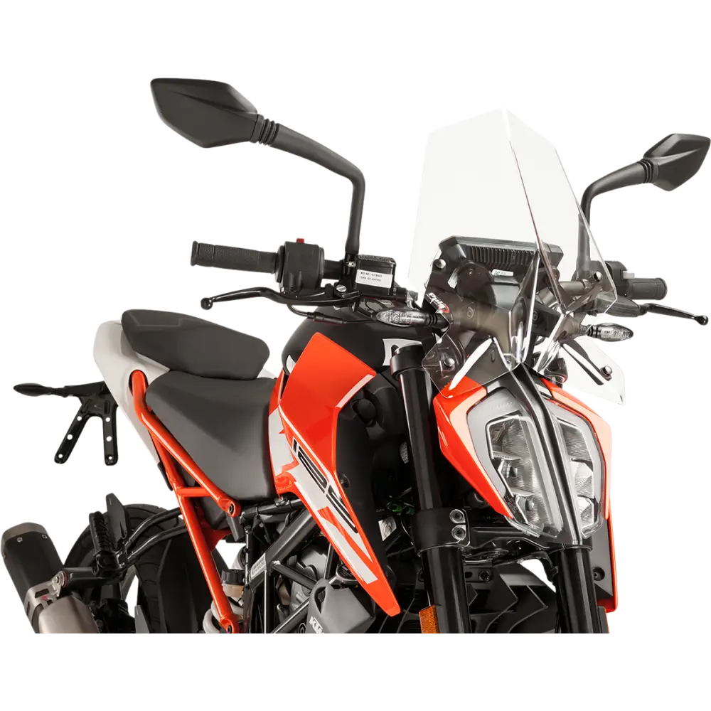 PUIG HI-TECH PARTS New Generation Windscreen - 16-1/4" - Clear - KTM 9514W