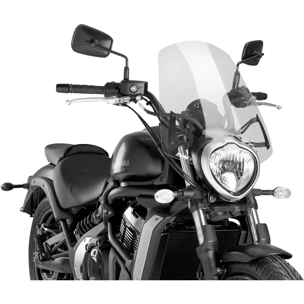 PUIG HI-TECH PARTS New Generation Windscreen - 18-1/2" - Clear - Vulcan 8164W