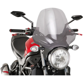 PUIG HI-TECH PARTS New Generation Windscreen - 18-7/8" - Smoke 5267H