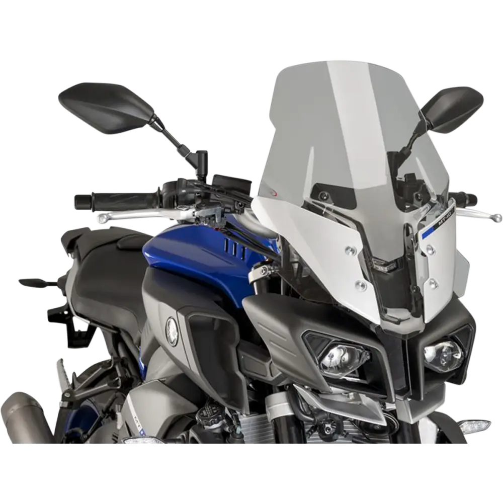 PUIG HI-TECH PARTS New Generation Windscreen - 19-3/4" - Smoke - MT10 8918H