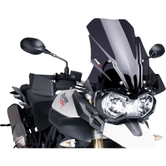 PUIG HI-TECH PARTS New Generation Windscreen - 19-3/8" - Smoke - Tiger 800 5652F