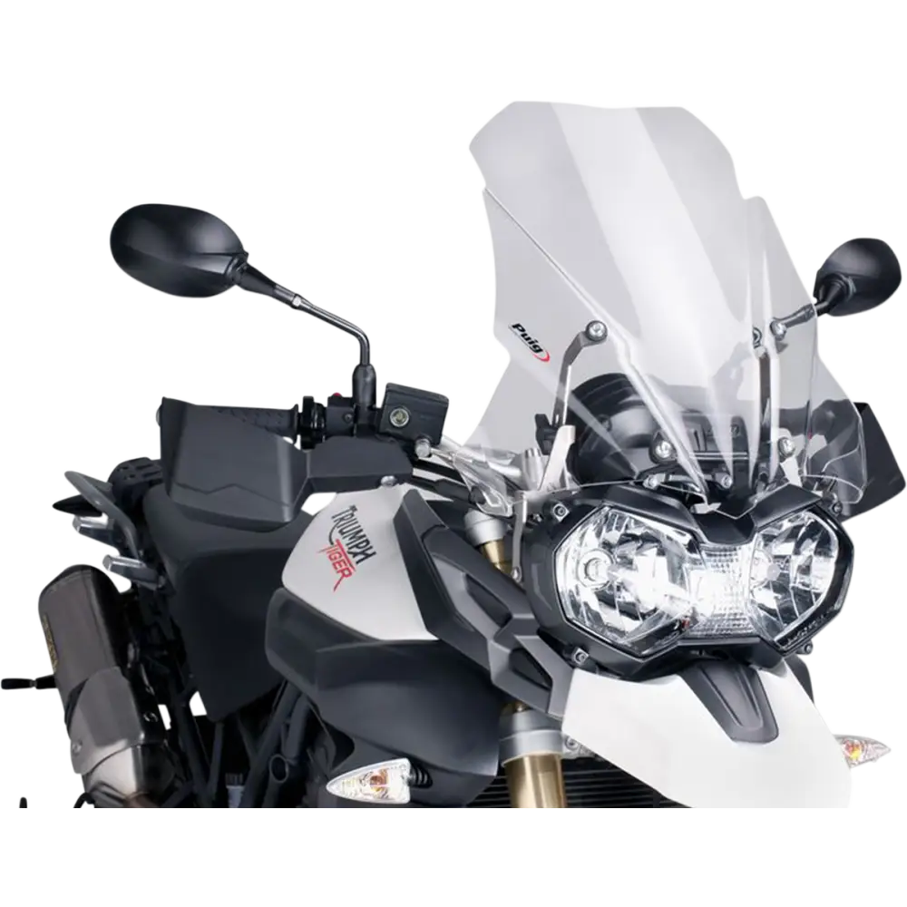 PUIG HI-TECH PARTS New Generation Windscreen - 19-3/8" - Smoke - Tiger 800 5652W