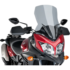 PUIG HI-TECH PARTS New Generation Windscreen - 21-1/4" - Smoke - V-Strom 650 5895H