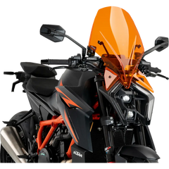 PUIG HI-TECH PARTS New Generation Windscreen - Orange - 1390 Super Duke 21907T