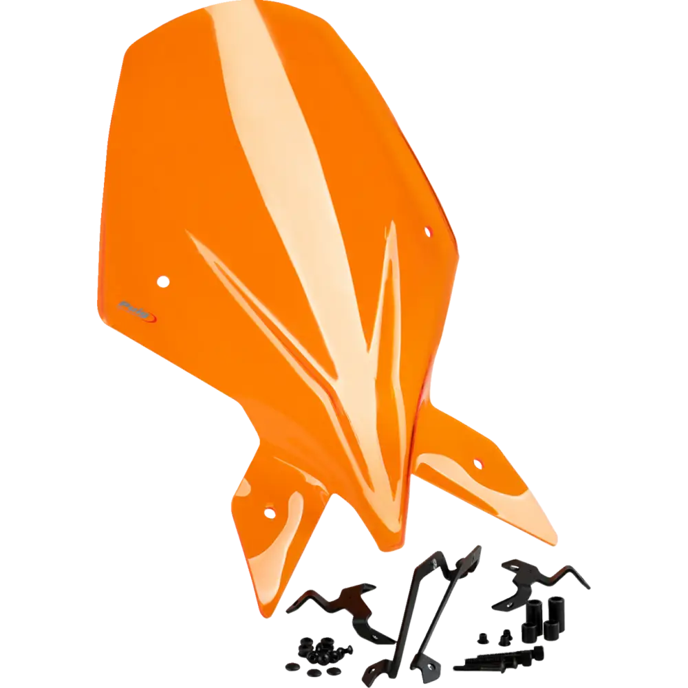 PUIG HI-TECH PARTS New Generation Windscreen - Orange - 1390 Super Duke 21907T