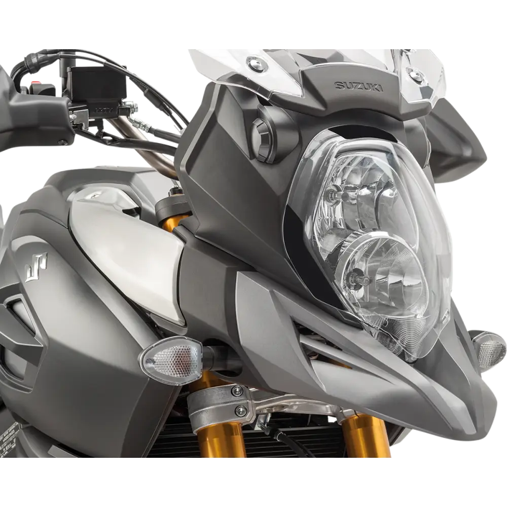 PUIG HI-TECH PARTS Protective Headlight Cover - Vstrom1000 - Clear 8126W