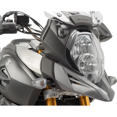 PUIG HI-TECH PARTS Protective Headlight Cover - Vstrom1000 - Clear 8126W