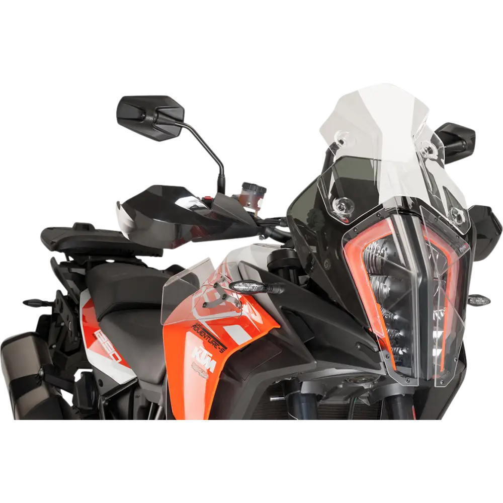 PUIG HI-TECH PARTS Race Windscreen - 11-1/2" - Clear - KTM 9716W