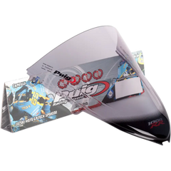 PUIG HI-TECH PARTS Race Windscreen - 11-1/2" - Smoke - CBR1000RR 4623H
